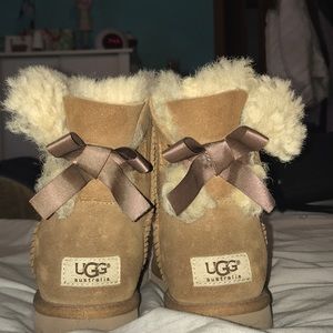 Chestnut Mini Bailey Bow UGG Boots